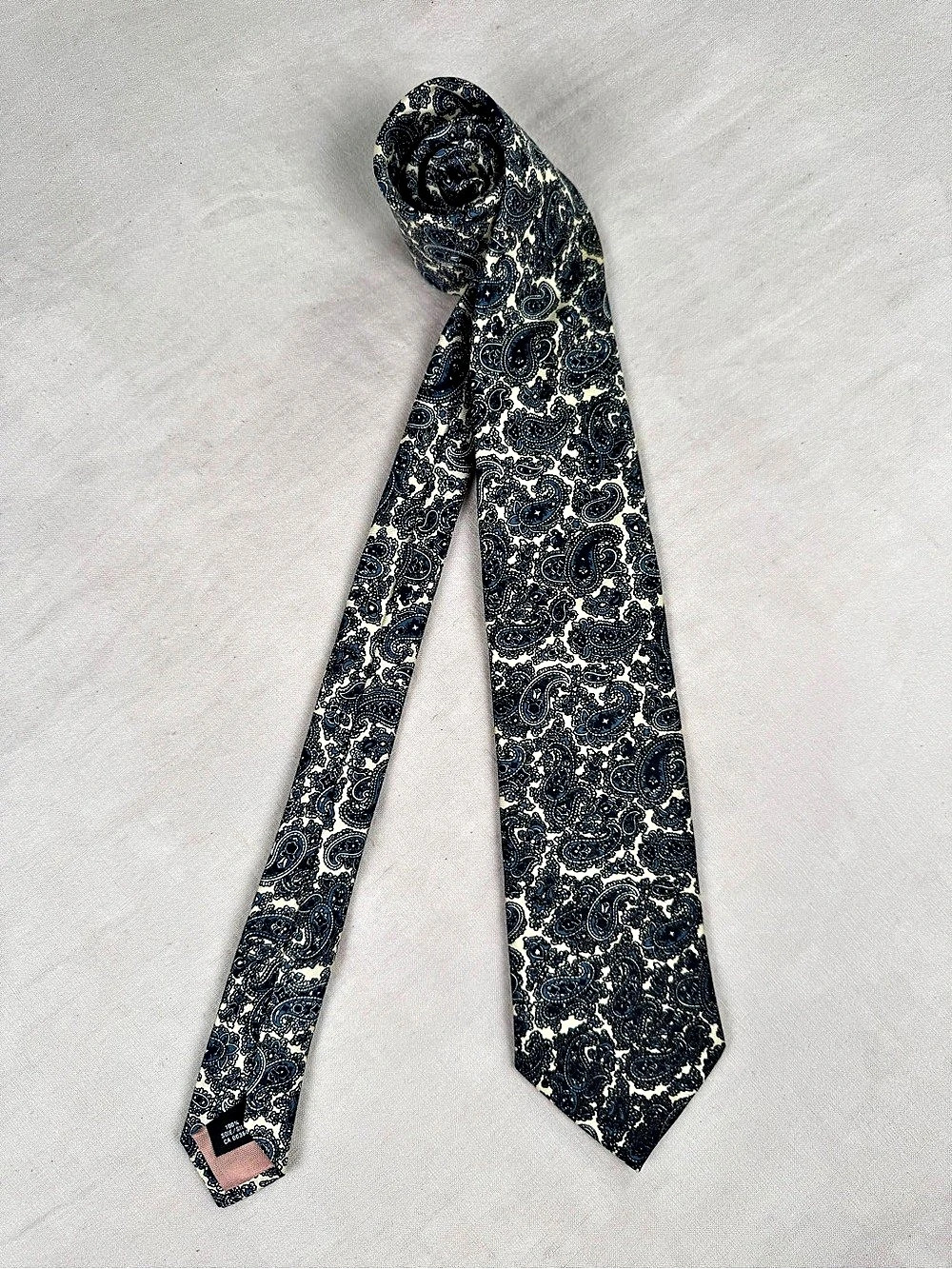 Vintage Paisley Silk Tie